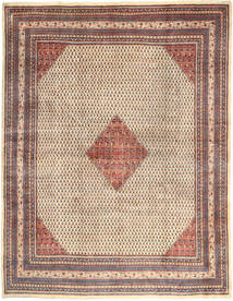 絨毯 サルーク Mir 280X375 ベージュ/茶色 大きな (ウール, ペルシャ/イラン)