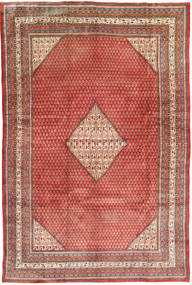  Persisk Sarough Mir Matta 248X370 Röd/Brun (Ull, Persien/Iran)