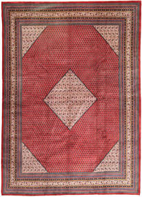 Sarough Mir Teppe 291X403 Rød/Grå Stort Ull, Persia/Iran Carpetvista