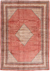  Sarouk Mir Rug 250X360 Persian Wool Red/Beige Large Carpetvista