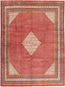  Persischer Sarough Mir Teppich 298X395 Rot/Orange Großer (Wolle, Persien/Iran)