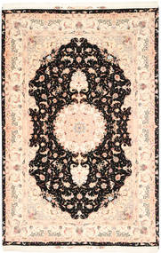  Tabriz#60 Raj 絹の縦糸 絨毯 200X300 ペルシャ Carpetvista