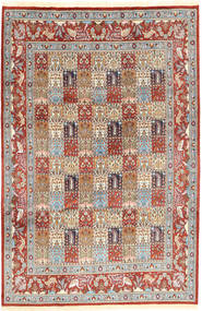  190X297 Moud Sherkat Farsh Teppich Rot/Beige Persien/Iran Carpetvista