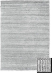 Bamboo Grass 160X230 Grey Plain (Single Colored) Rug