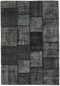 Patchwork Teppich 138X200 Wolle, Türkei Carpetvista