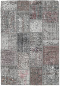 140X202 絨毯 パッチワーク モダン グレー/ダークグレー (ウール, トルコ) Carpetvista