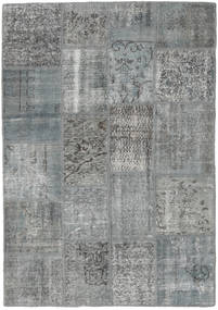絨毯 パッチワーク 140X201 グレー (ウール, トルコ)