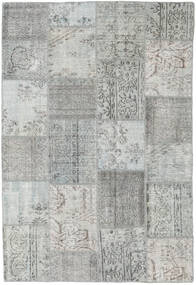 155X231 Alfombra Patchwork Moderna Gris/Gris Claro (Lana, Turquía) Carpetvista