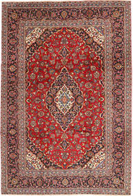 242X348 Keshan Vloerkleed Oosters Rood/Oranje (Wol, Perzië/Iran) Carpetvista