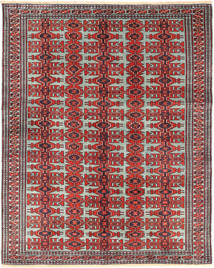Tapis Turkaman 142X177 (Laine, Perse/Iran)