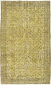  161X274 Colored Vintage Teppich Gelb/Dunkelgelb Türkei Carpetvista