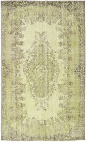 絨毯 カラード ヴィンテージ 162X269 グリーン/グリーン (ウール, トルコ)