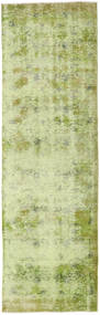 86X277 Colored Vintage Vloerkleed Modern Tapijtloper Groen/Licht Groen (Wol, Turkije) Carpetvista