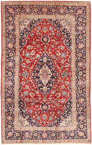 Tapete Oriental Kashan 198X316 Vermelho/Bege (Lã, Pérsia/Irão)