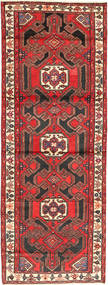  Perzisch Hamadan Vloerkleed 113X315 Rood/Bruin Carpetvista