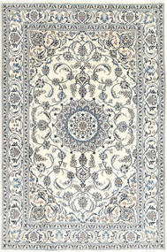  195X292 Nain Teppich Beige/Grau Persien/Iran Carpetvista
