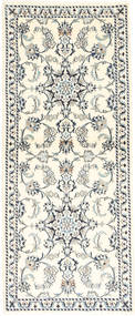  Persischer Nain Teppich 80X190 Läufer (Wolle, Persien/Iran)