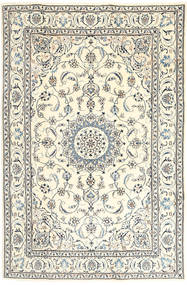  Persian Nain Rug 193X290 Beige/Grey Carpetvista