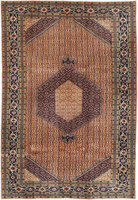 200X292 Ardebil Rug Oriental Brown/Dark Red (Wool, Persia/Iran) Carpetvista