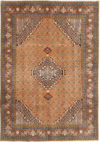 絨毯 ペルシャ アルデビル 197X286 オレンジ/茶色 (ウール, ペルシャ/イラン)