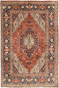 Ardebil Teppich 196X292 Braun/Beige Wolle, Persien/Iran Carpetvista