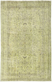 絨毯 カラード ヴィンテージ 167X265 グリーン/グリーン (ウール, トルコ)