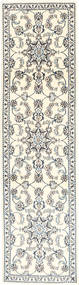  Persischer Nain Teppich 80X302 Läufer (Wolle, Persien/Iran)