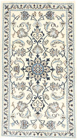 絨毯 オリエンタル ナイン 75X135 ベージュ/グレー (ウール, ペルシャ/イラン)