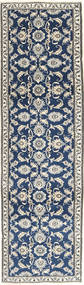  Persischer Nain Teppich 78X291 Läufer (Wolle, Persien/Iran)