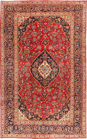 Alfombra Persa Keshan 199X317 Rojo/Naranja (Lana, Persia/Irán)