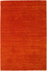  190X290 Enkeltfarvet Loribaf Loom Fine Alfa Tæppe - Orange Uld