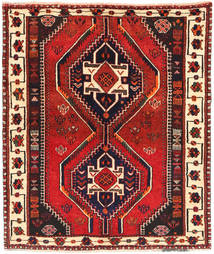  Persian Shiraz Rug 125X152 Carpetvista