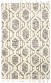 絨毯 Barchi/Moroccan Berber 160X230 ベージュ/グレー (ウール, インド)