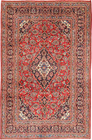  Keshan Teppich 191X290 Persischer Wollteppich Rot/Orange Carpetvista