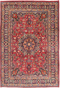 195X289 Mashad Rug Oriental (Wool, Persia/Iran) Carpetvista