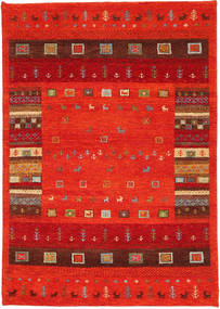 140X200 Gabbeh Indisch Teppich Moderner (Wolle, Indien) Carpetvista