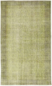  166X278 Colored Vintage Teppich Grün/Hellgrün Türkei Carpetvista