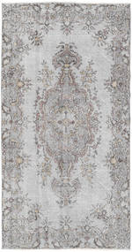 111X212 絨毯 カラード ヴィンテージ モダン グレー/ライトグレー (ウール, トルコ) Carpetvista