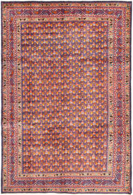  Arak Rug 204X308 Persian Wool Red/Dark Purple Carpetvista