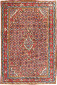 絨毯 アルデビル 194X295 レッド/グレー (ウール, ペルシャ/イラン)