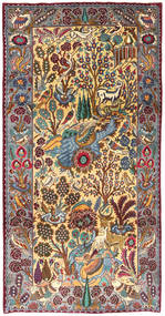 110X218 Kashmar Teppich Orientalischer (Wolle, Persien/Iran) Carpetvista