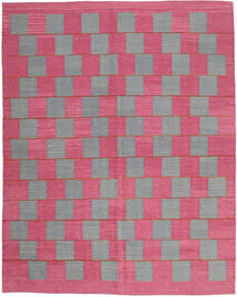  Kelim Modern Teppich 183X230 Rosa/Grau Carpetvista
