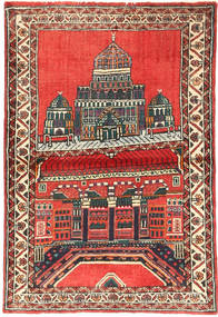 Hamadan Rug 80X115 Wool, Persia/Iran Carpetvista