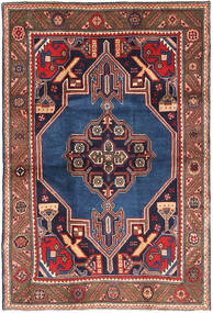 100X150 Hamadan Vloerkleed Oosters (Wol, Perzië/Iran) Carpetvista