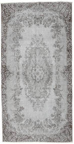 112X221 絨毯 カラード ヴィンテージ モダン グレー/ライトグレー (ウール, トルコ) Carpetvista
