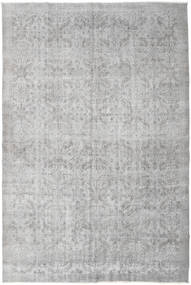  Colored Vintage Rug 214X320 Wool Grey/Light Grey Carpetvista