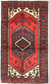 77X130 Dywan Hamadan Orientalny Czerwony/Ciemnoczerwony (Wełna, Persja/Iran) Carpetvista