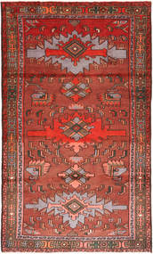  110X190 Hamadan Teppe Rød/Brun Persia/Iran Carpetvista