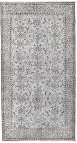  111X208 Colored Vintage Rug Grey/Light Grey Turkey Carpetvista
