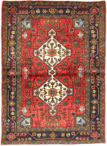  Persischer Hamadan Teppich 97X140 (Wolle, Persien/Iran)